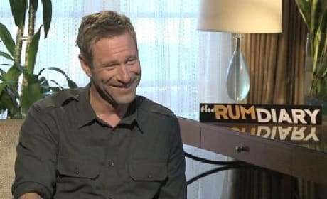 The Rum Diary Exclusive: Aaron Eckhart on Johnny Depp and His Killer Career
