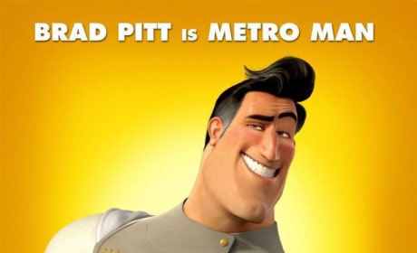 Megamind Metro Man Poster