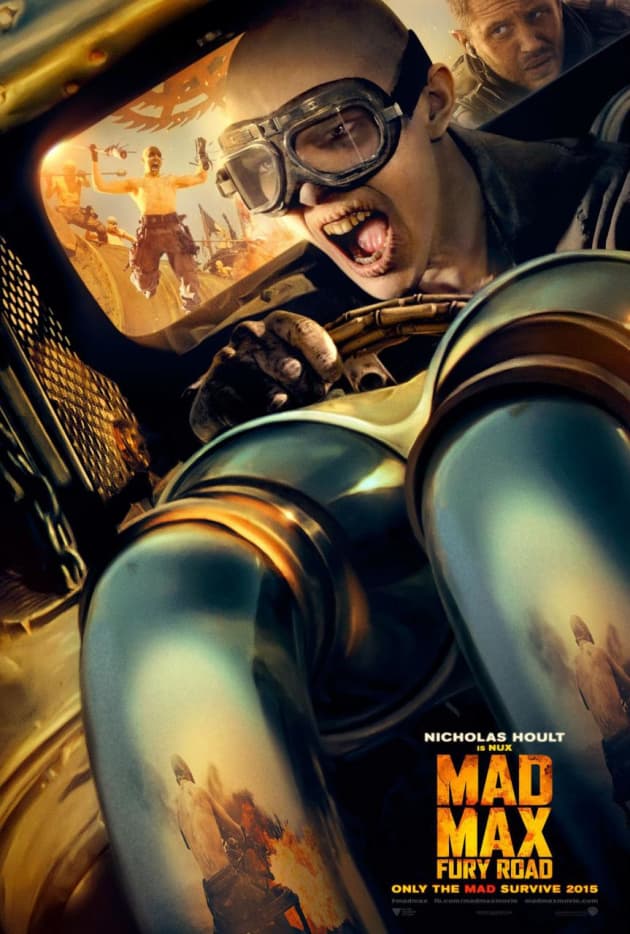 Mad Max Fury Road Nicholas Hoult Character Poster