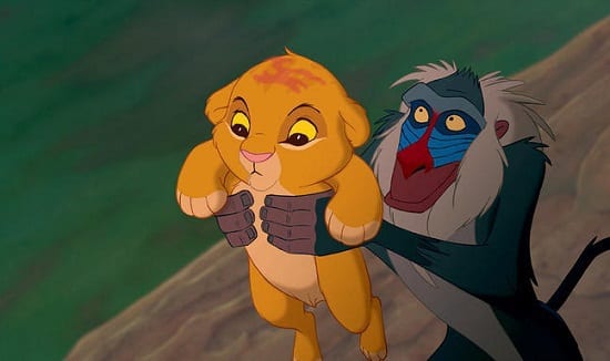 Simba in Lion King 3D