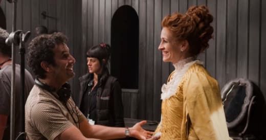 Tarsem Singh and Julia Roberts Film Mirror Mirror