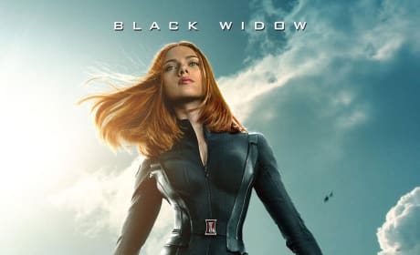 Captain America The Winter Soldier Black Widow Poster