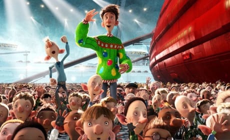 James McAvoy is Arthur in Arthur Christmas