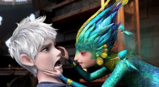 Chris Pine and Isla Fisher Rise of the Guardians