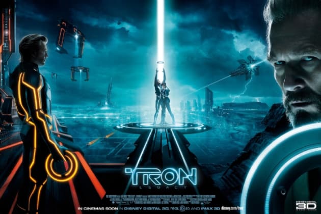 Tron Legacy Tripytch