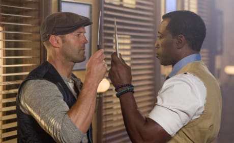 The Expendables 3 Photos: Wesley Snipes & Jason Statham Square Off