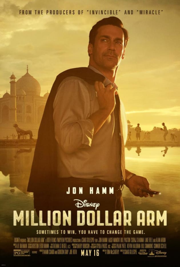 Million Dollar Arm Poster