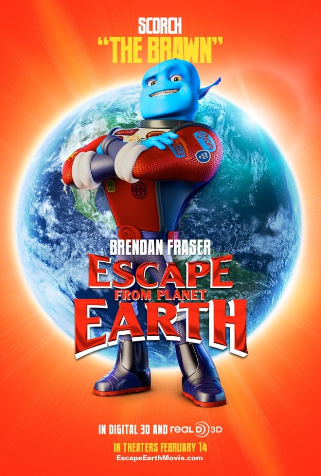 Escape From Planet Earth Scorch Poster