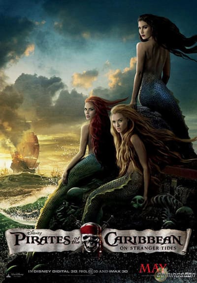 Pirates of the Caribbean Mermaid Poster