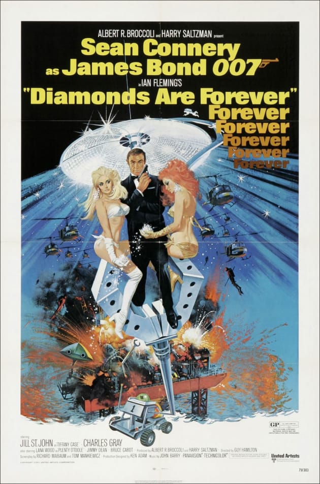 Diamonds are Forever Poster