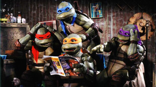 TMNT Movie Followed Comic & TV Series