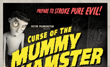 Frankenweenie Mummy Hamster Monster Poster