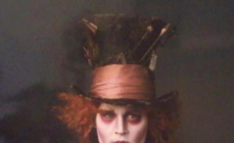 Johnny Depp is The Mad Hatter