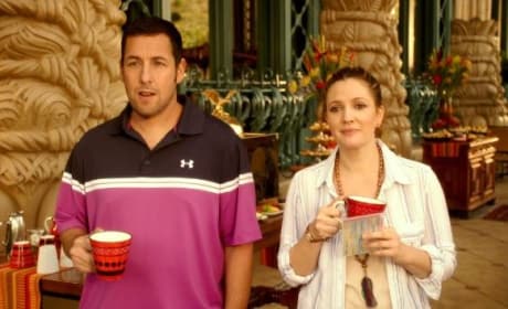 Drew Barrymore Adam Sandler Star In Blended
