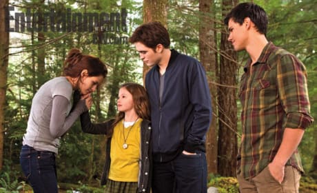 Bella, Renesme, Edward and Jacob