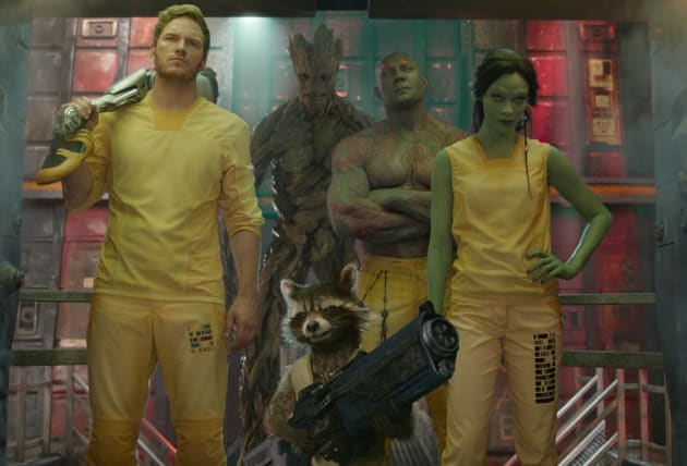 Cast of Guardians of the Galaxy