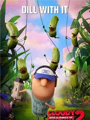 Cloudy with a Chance of Meatballs 2 Dill With It Poster