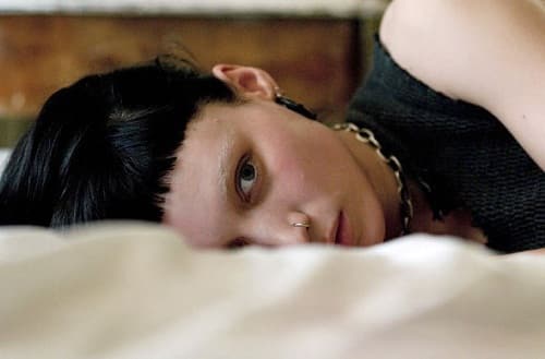 The Girl with the Dragon Tattoo is Rooney Mara