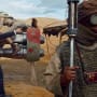 J.J. Abrams Star Wars The Force Awakens Set Photo
