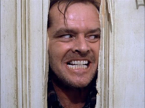 Jack Torrence in The Shining