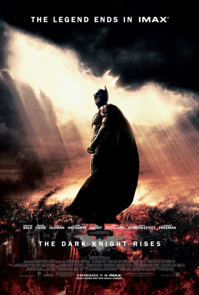 The Dark Knight Rises IMAX Poster: The Legend Ends in IMAX - Movie Fanatic