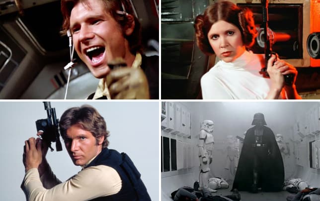 Star wars harrison ford is han solo