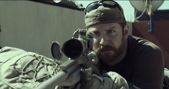 Bradley cooper in american sniper