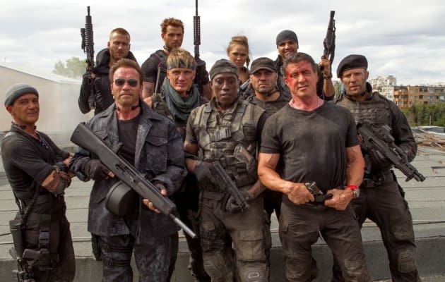 The Expendables 3 Cast Photo
