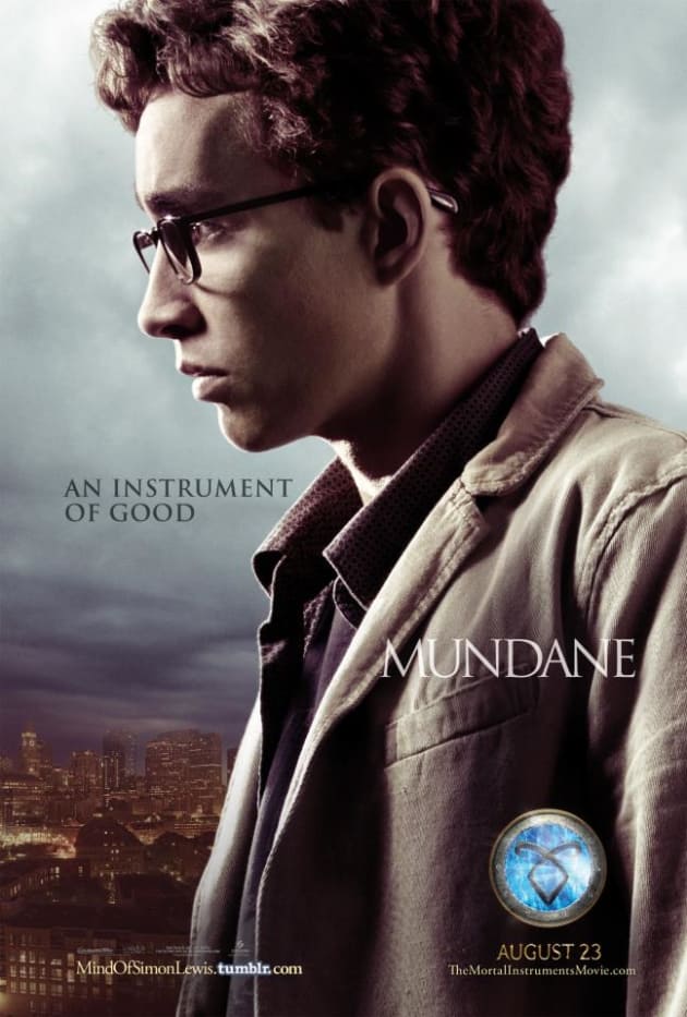 The Mortal Instruments: City of Bones Simon Lewis Poster