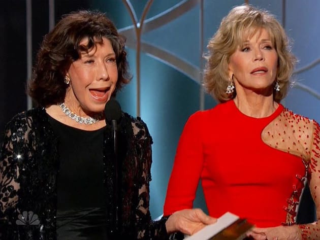 Jane Fonda Lily Tomlin Golden Globes