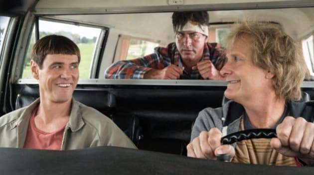 Dumb and Dumber To Jim Carrey Rob Riggle Jeff Daniels