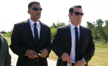 Will Smith and Josh Brolin in Men in Black 3