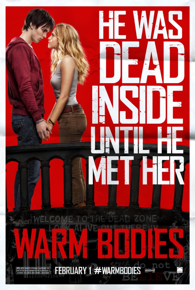Warm Bodies Dead Inside Poster