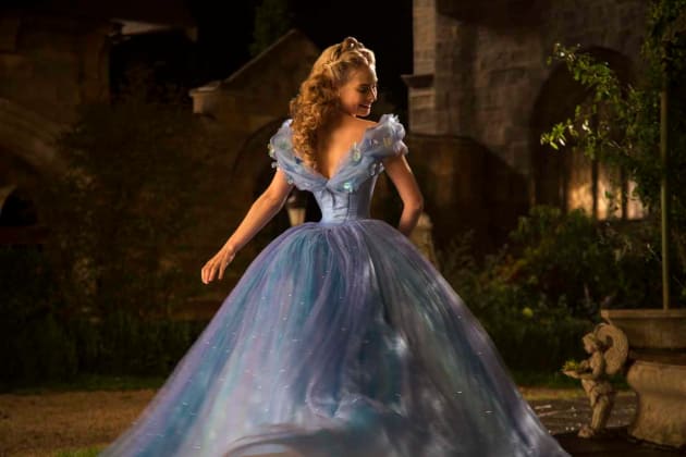 Lily James is Cinderella