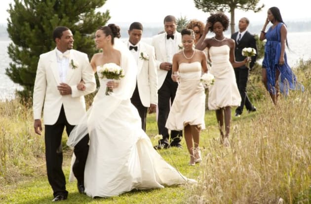 The Entire Wedding Party