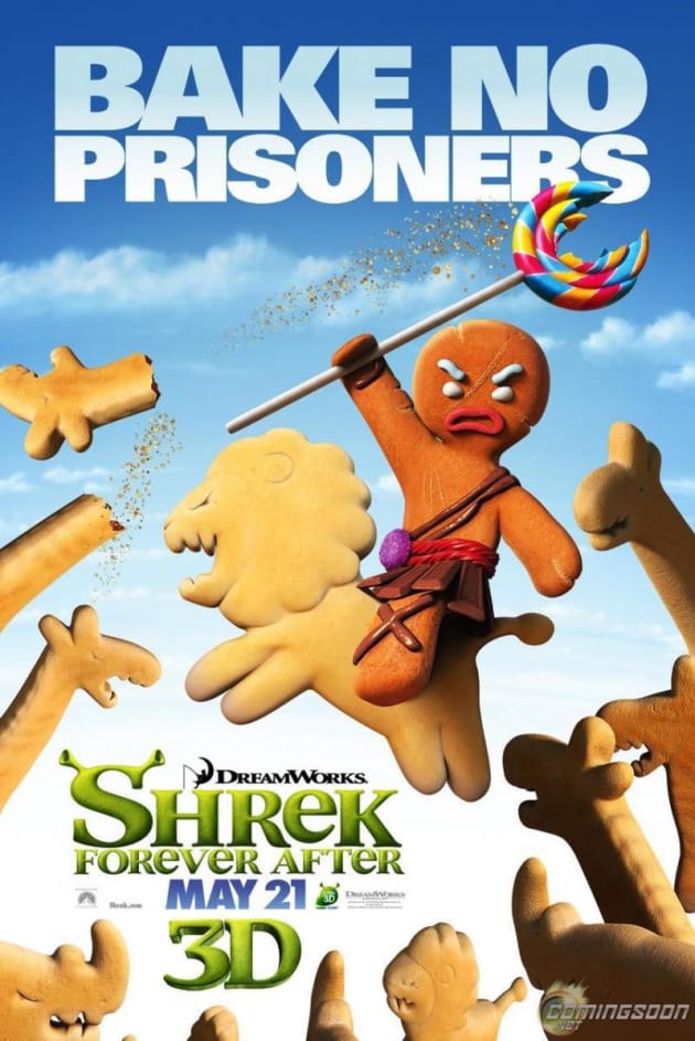 Shrek Forever After Bake No Prisoners Poster