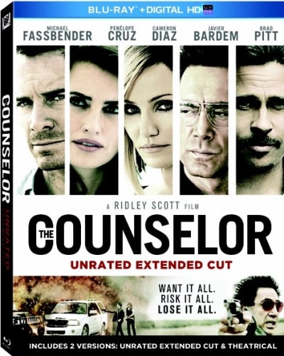 The Counselor DVD
