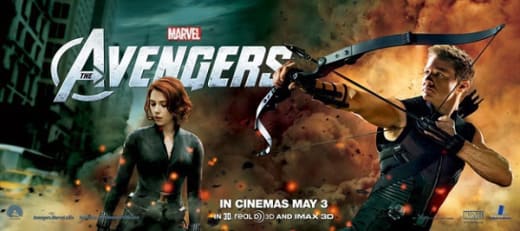 Jeremy Renner and Scarlett Johansson Star in The Avengers