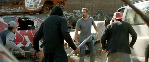 Paul Walker Brick Mansions Action Shot