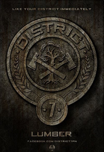 The Hunger Games Badges: Lumber