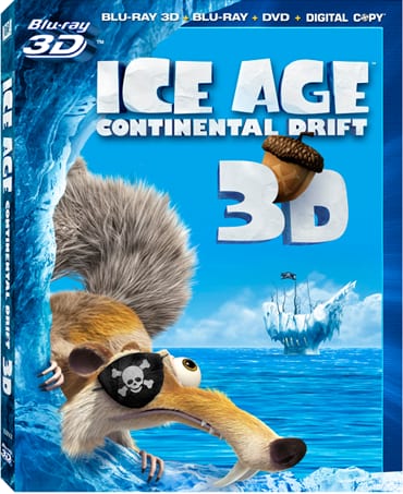 Ice Age Continental Drift Blu-Ray