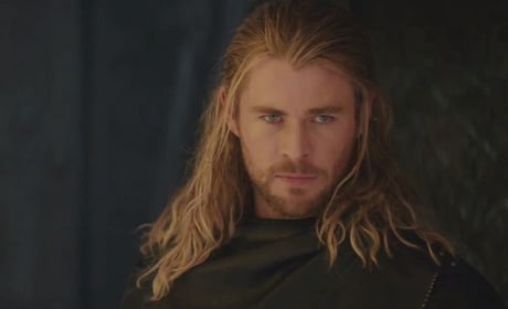 Chris Hemsworth Stars as Thor in Thor: The Dark World