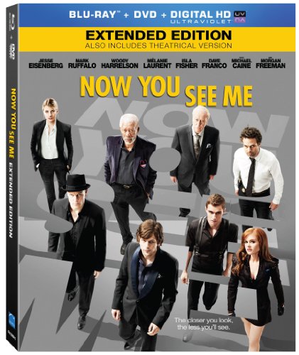 Now you see me blu ray slash dvd combo pack