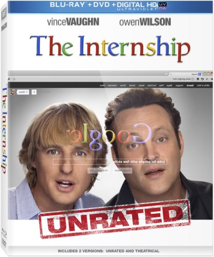 The internship blu ray slash dvd combo pack